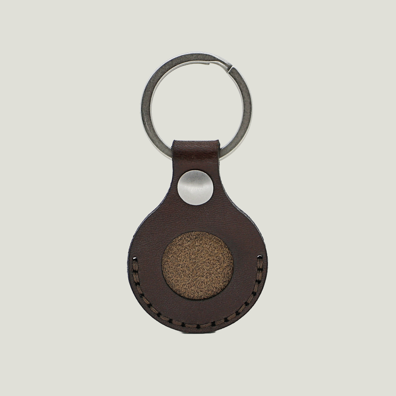 AirTag Key Fob, Chocolate