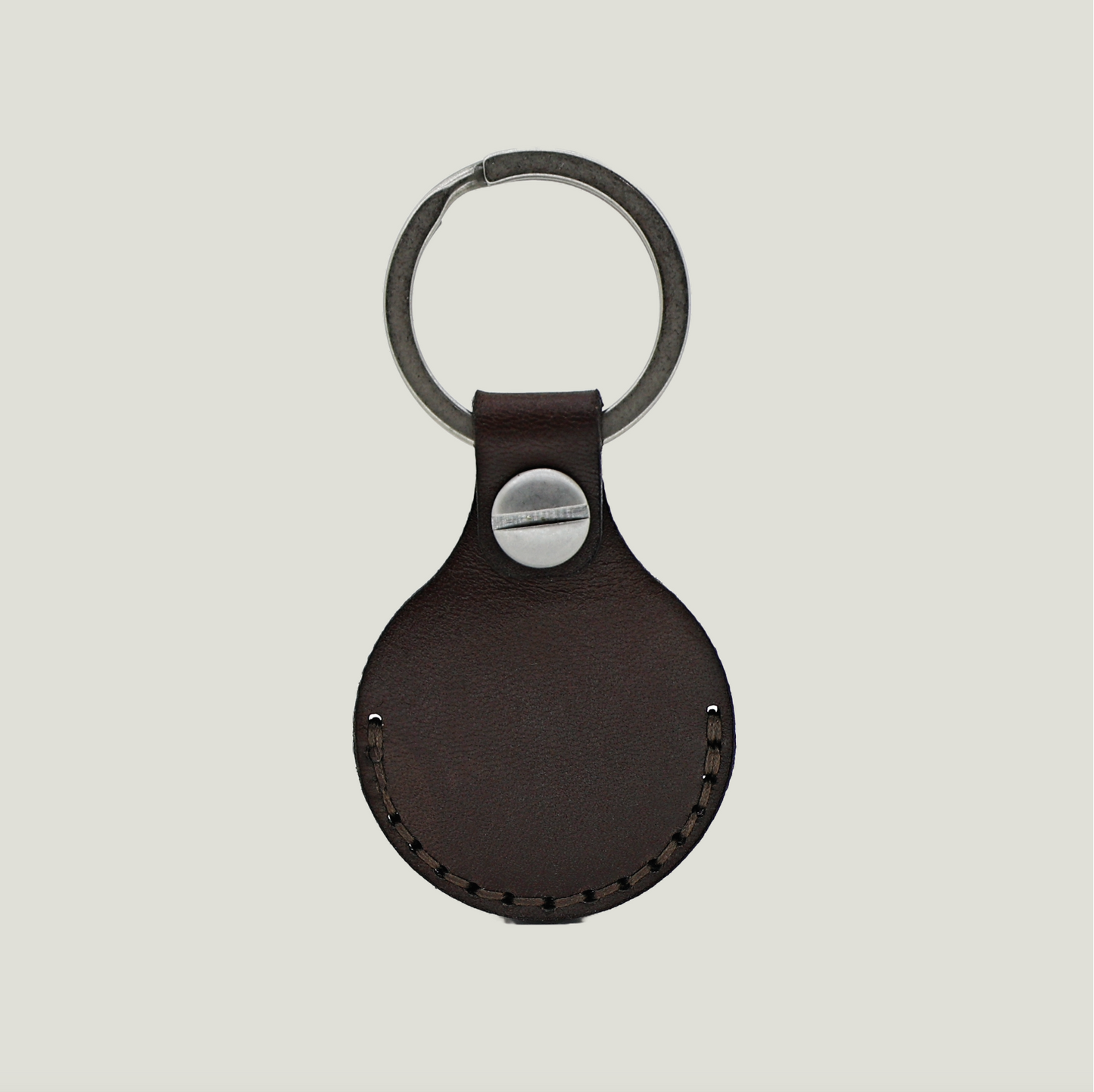 AirTag Key Fob, Chocolate