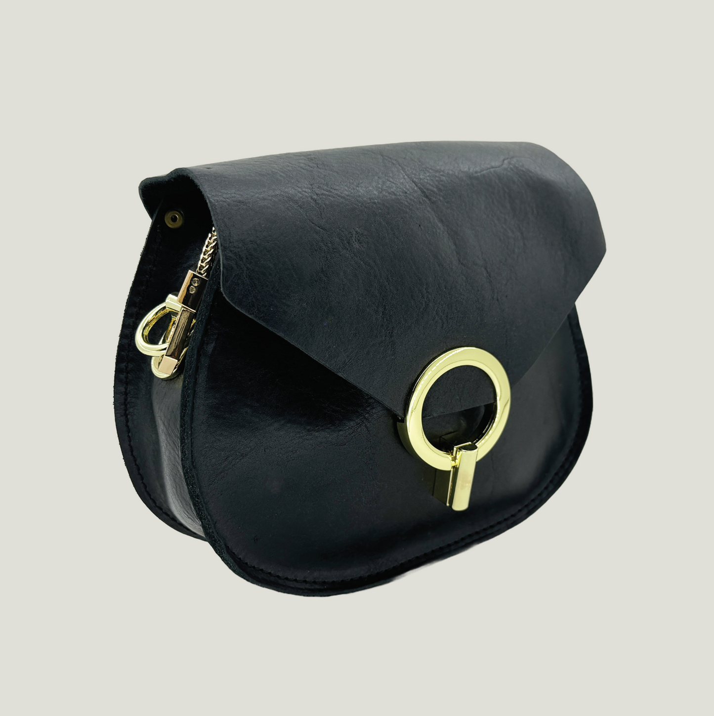 Luna Crossbody, Nero
