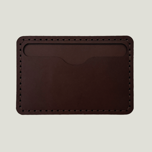 "The Two-Bit" Slim Wallet, Chocolate