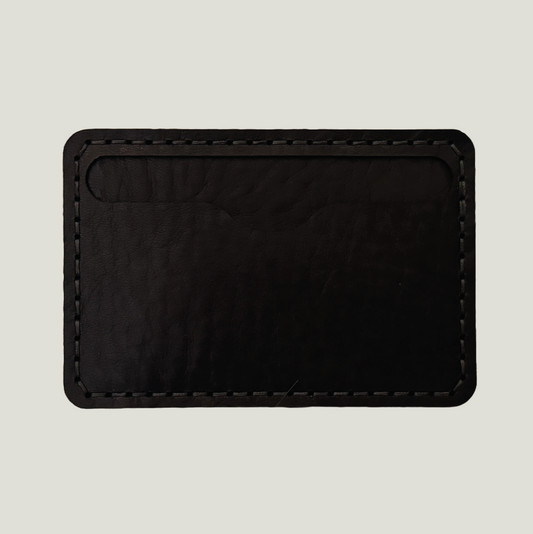 "The Two-Bit" Slim Wallet, Nero