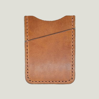 "The Stevie" Slim Wallet, Chestnut