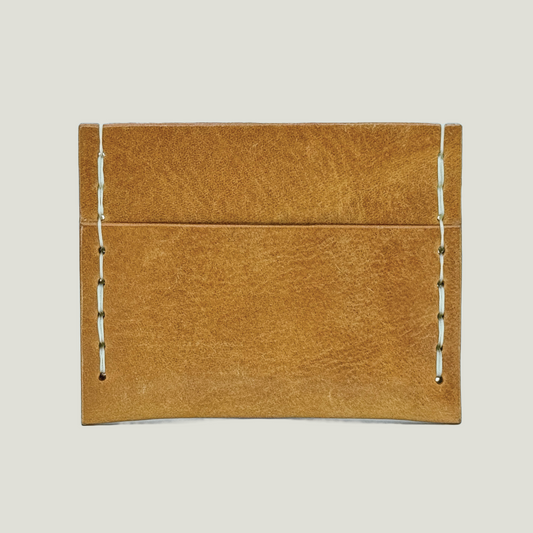 "The Camper" Card Wallet, Natural Tan