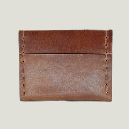 "The Camper" Card Wallet, Chestnut