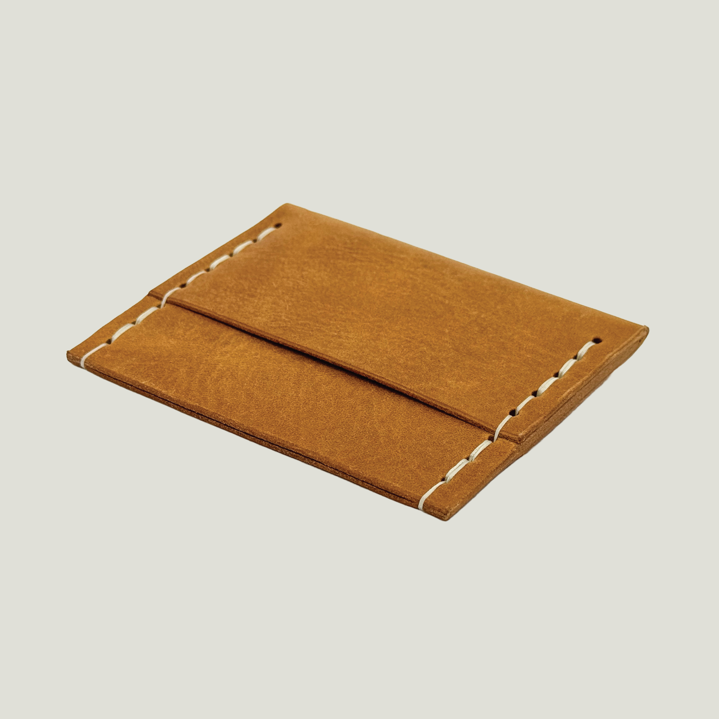 "The Camper" Card Wallet, Natural Tan